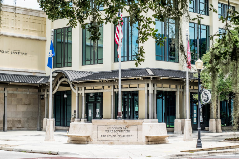 Winter Park Police Department building.
