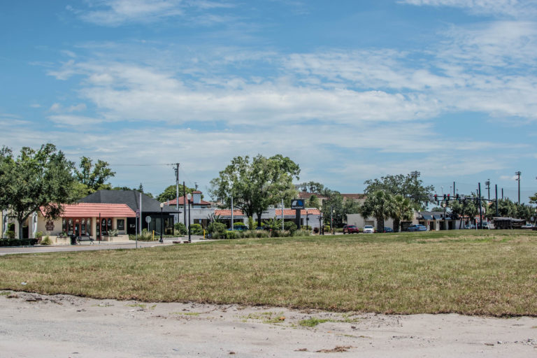 Progress Point site overlooking Orange Avenue.