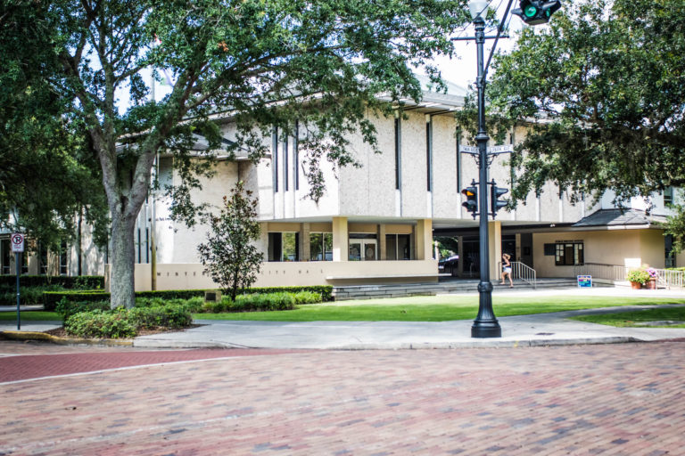 Exterior of Winter Park City Hall.