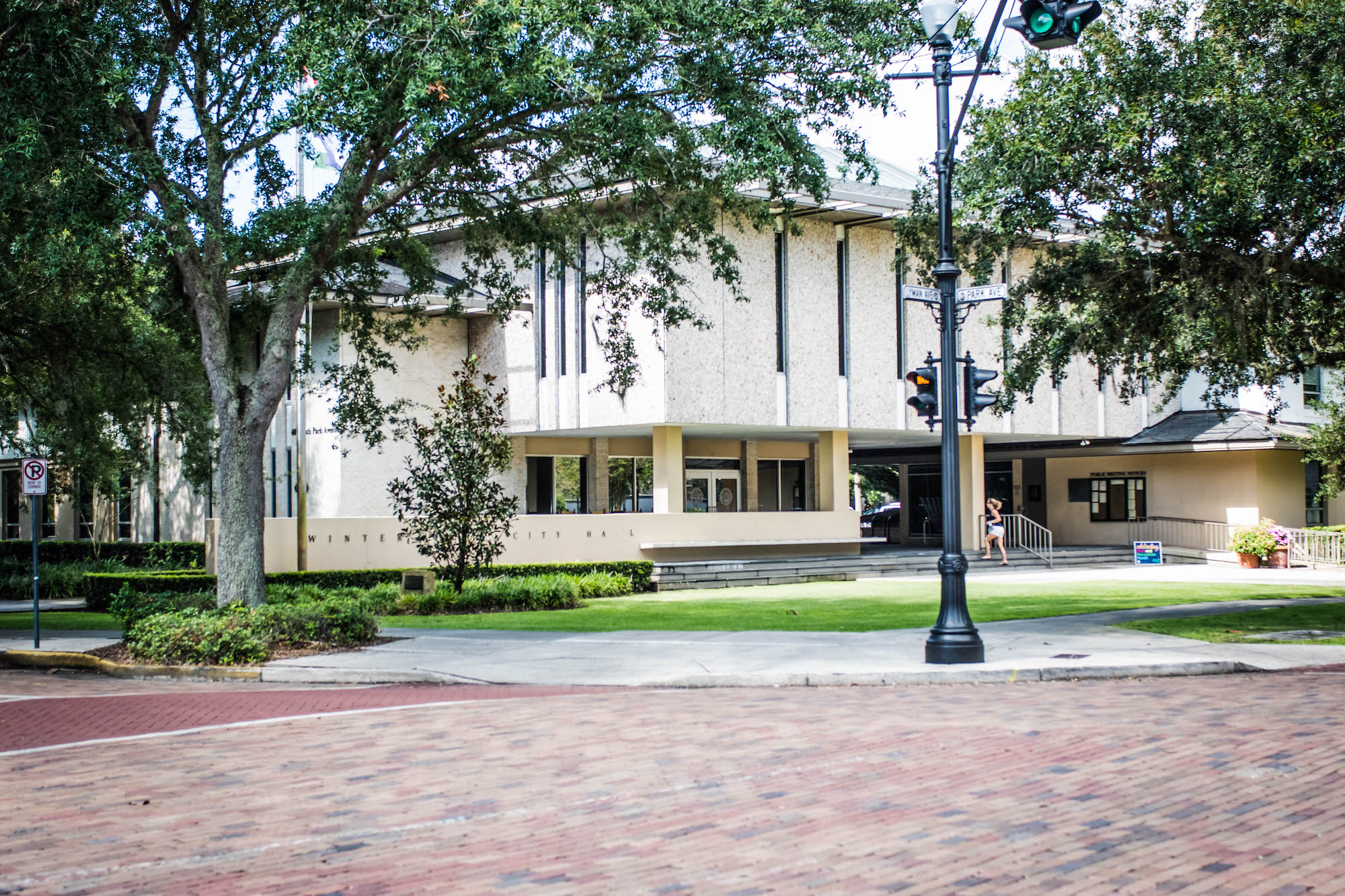 Exterior of Winter Park City Hall.